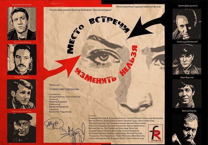 Смотреть Место встречи изменить нельзя 1 сезон онлайн бесплатно в HD качестве на русском языке